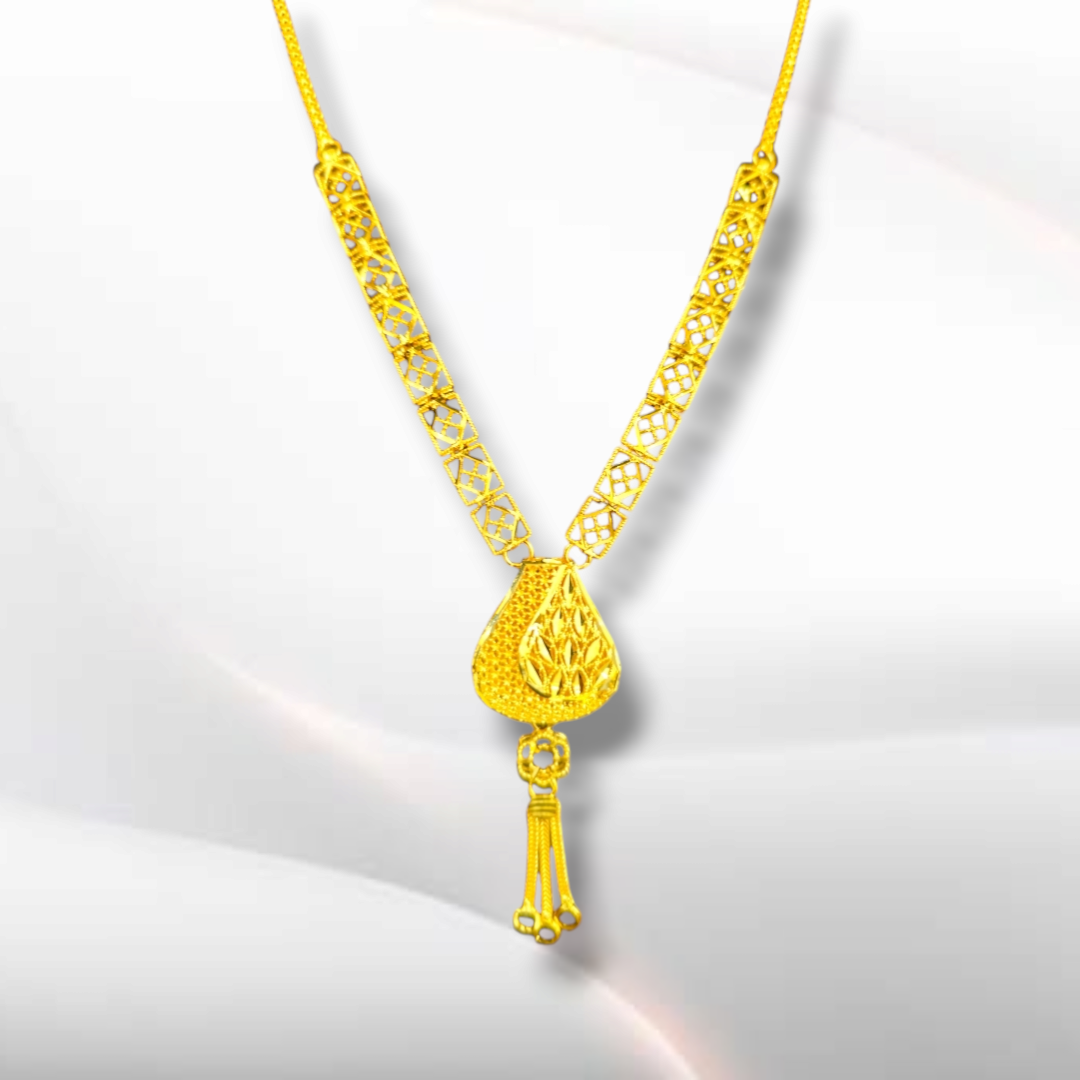 004 - Gold Jewellery Set