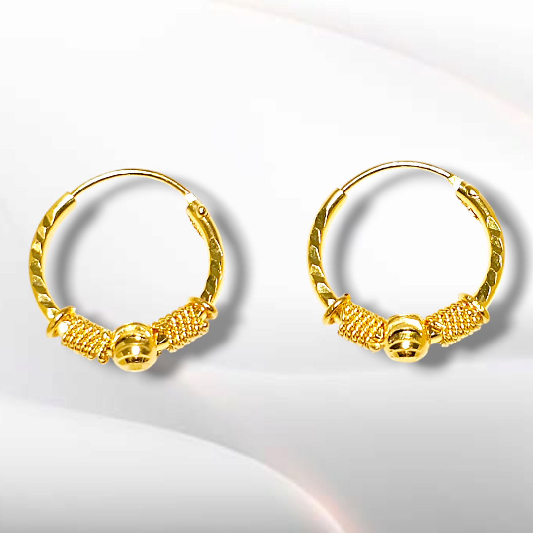 340 - Singaporean Design Earrings