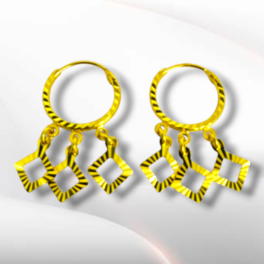 506 - Singaporean Design Earrings